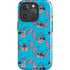 Disney Lilo and Stitch Face Expression Pattern iPhone 16 Pro Magsafe Impact Case