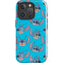 Disney Lilo and Stitch Face Expression Pattern iPhone 16 Pro Max Impact Case