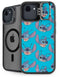 Disney Lilo and Stitch Face Expression Pattern iPhone 16e Kickstand Case