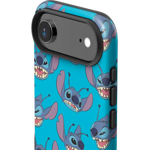 Disney Lilo and Stitch Face Expression Pattern iPhone 17 Air Impact Case