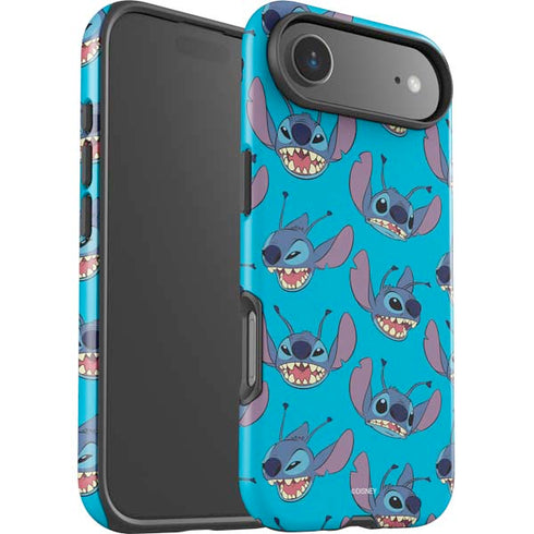 Disney Lilo and Stitch Face Expression Pattern iPhone 17 Air Impact Case