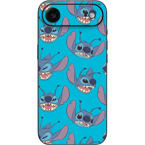 Disney Lilo and Stitch Face Expression Pattern iPhone 17 Air Skin