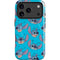 Disney Lilo and Stitch Face Expression Pattern iPhone 17 Pro Max Magsafe Impact Case
