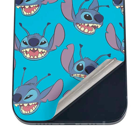 Disney Lilo and Stitch Face Expression Pattern iPhone 17 Pro Skin