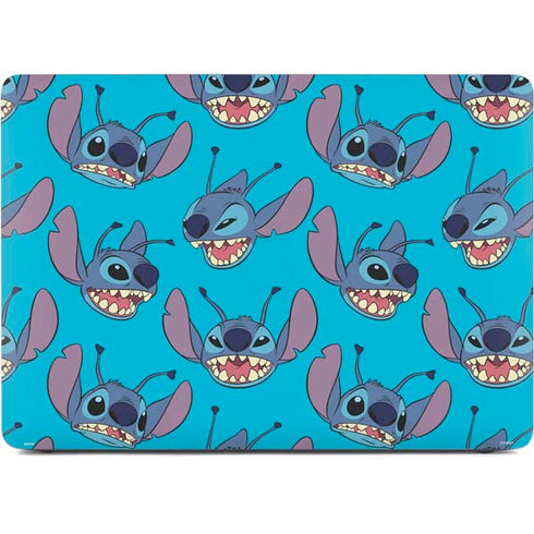 Disney Lilo and Stitch Face Expression Pattern Apple MacBook Air Skin