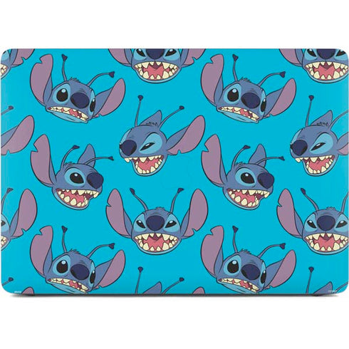 Disney Lilo and Stitch Face Expression Pattern Apple MacBook Pro 16-inch Skin