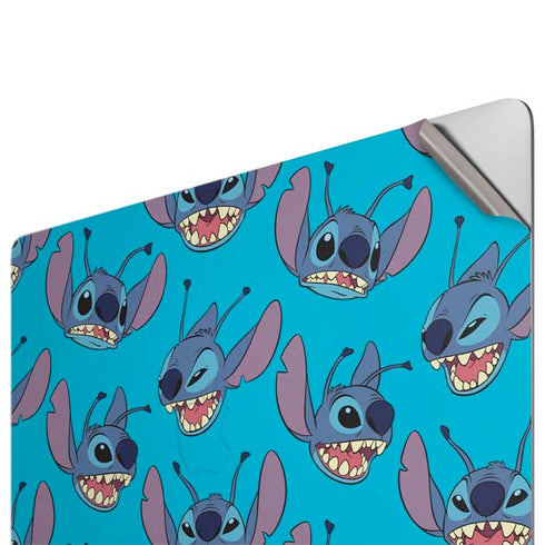 Disney Lilo and Stitch Face Expression Pattern Apple MacBook Pro 16-inch Skin