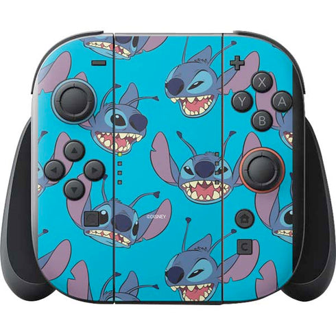 Disney Lilo and Stitch Face Expression Pattern Nintendo Switch 2 (2025) with Joy-Con Skin