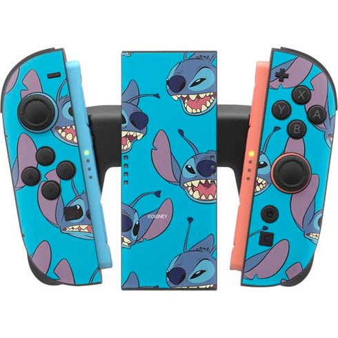 Disney Lilo and Stitch Face Expression Pattern Nintendo Switch 2 (2025) Joy-Con Controller Skin