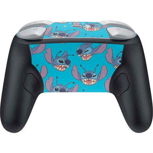 Disney Lilo and Stitch Face Expression Pattern Nintendo Switch 2 (2025) Pro Controller Skin