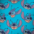 Disney Lilo and Stitch Face Expression Pattern PlayStation 4 Gold Wireless Headset Skin