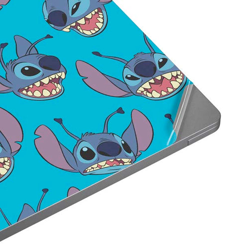Disney Lilo and Stitch Face Expression Pattern Laptop Skins