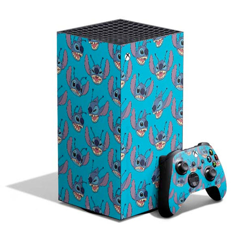 Disney Lilo and Stitch Face Expression Pattern XBox Series X Digital Edition Bundle Skin