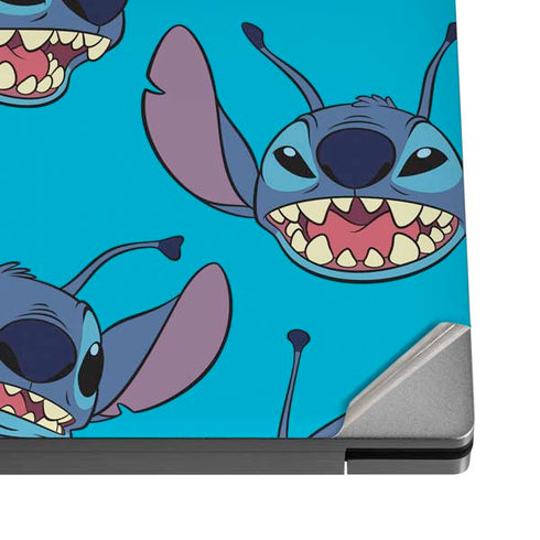 Disney Lilo and Stitch Face Expression Pattern Dell XPS Skin