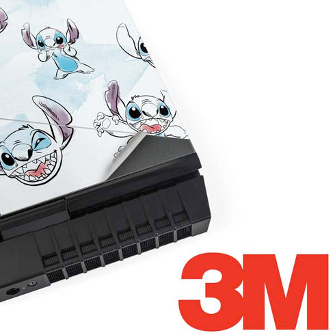 Disney Lilo and Stitch Pattern Dell Alienware Skin