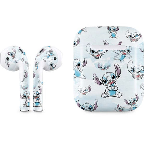 Disney Lilo and Stitch Pattern Apple AirPods 2 Skin