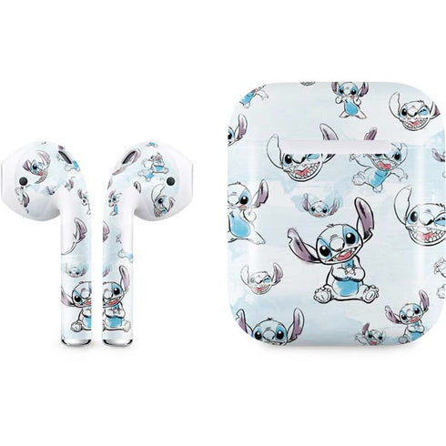 Disney Lilo and Stitch Pattern Apple AirPods Skin