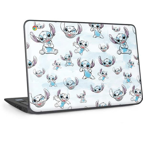 Disney Lilo and Stitch Pattern HP Chromebook Skin