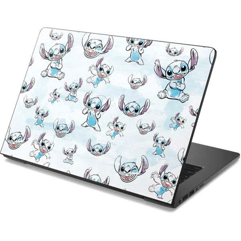 Disney Lilo and Stitch Pattern Dell Chromebook Skin