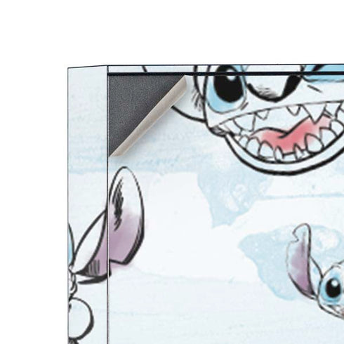 Disney Lilo and Stitch Pattern Corsair 4000D Tempered Glass Mid-Tower ATX Case Skin