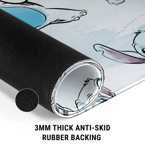 Disney Lilo and Stitch Pattern Gaming Mouse Pad