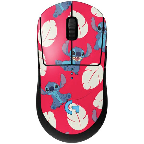 Disney Lilo and Stitch Character Pattern G Pro Wireless Gaming Mouse Skin