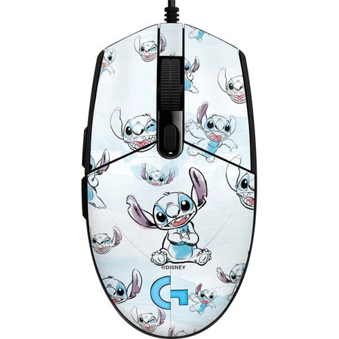 Disney Lilo and Stitch Pattern G203 Prodigy RGB Wired Gaming Mouse Skin