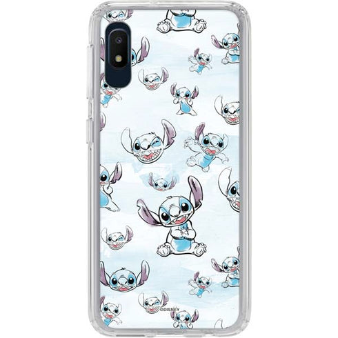 Disney Lilo and Stitch Pattern Galaxy Cases