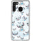 Disney Lilo and Stitch Pattern Galaxy A21 Clear Case