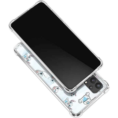 Disney Lilo and Stitch Pattern Galaxy A32 5G Clear Case