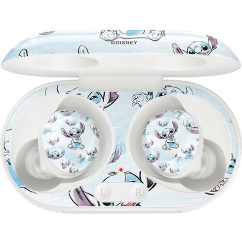 Disney Lilo and Stitch Pattern Galaxy Buds Plus Skin
