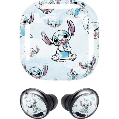 Disney Lilo and Stitch Pattern Galaxy Buds Pro Skin
