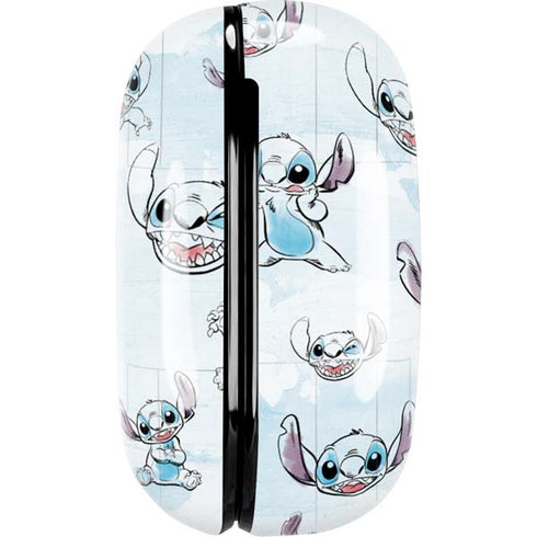 Disney Lilo and Stitch Pattern Galaxy Buds Pro Skin
