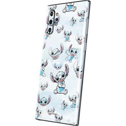 Disney Lilo and Stitch Pattern Galaxy Note 10 Plus Skin