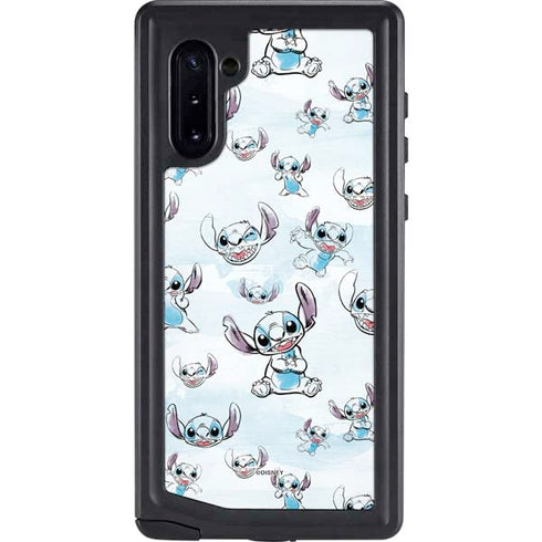 Disney Lilo and Stitch Pattern Galaxy Cases