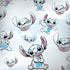 Disney Lilo and Stitch Pattern Galaxy Note 8 Skin