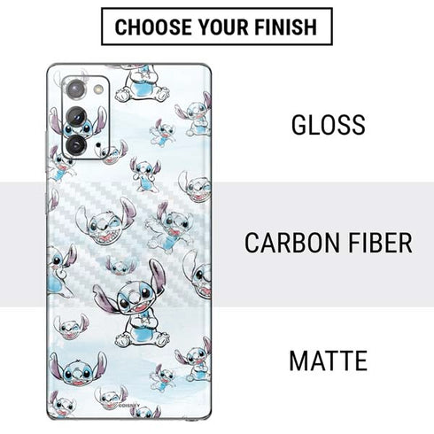 Disney Lilo and Stitch Pattern Galaxy Note20 5G Skin