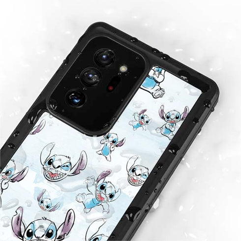 Disney Lilo and Stitch Pattern Galaxy Note20 Ultra 5G Waterproof Case