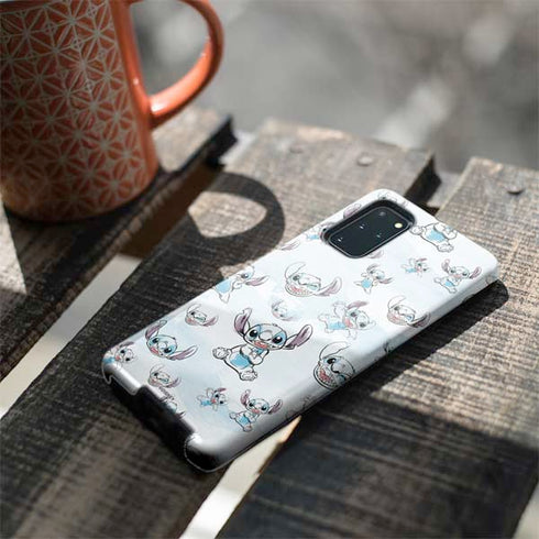 Disney Lilo and Stitch Pattern Galaxy S20 Plus Pro Case