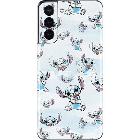 Disney Lilo and Stitch Pattern Galaxy S21 5G Skin