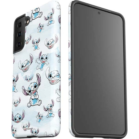 Disney Lilo and Stitch Pattern Galaxy S21 FE Pro Case