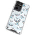 Disney Lilo and Stitch Pattern Galaxy S21 Ultra 5G Clear Case