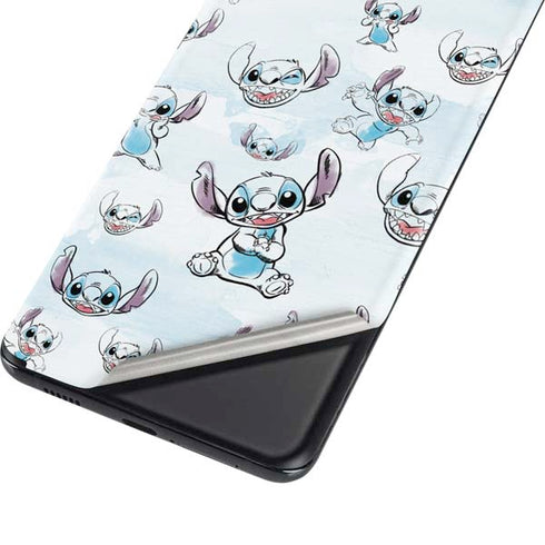 Disney Lilo and Stitch Pattern Galaxy S21 Ultra 5G Skin