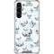 Disney Lilo and Stitch Pattern Galaxy S23 Plus Clear Case