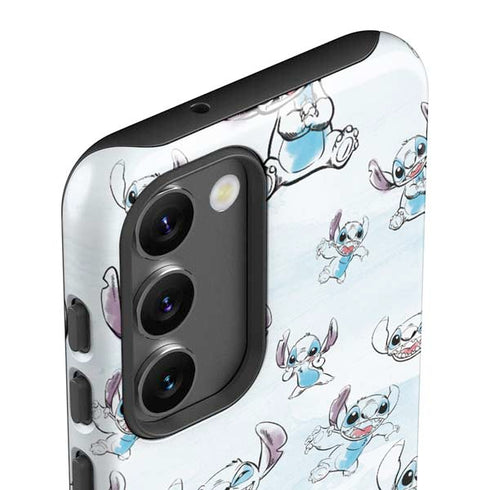 Disney Lilo and Stitch Pattern Galaxy S23 Plus Pro Case