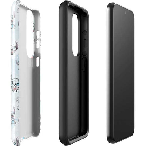 Disney Lilo and Stitch Pattern Galaxy S23 Plus Pro Case