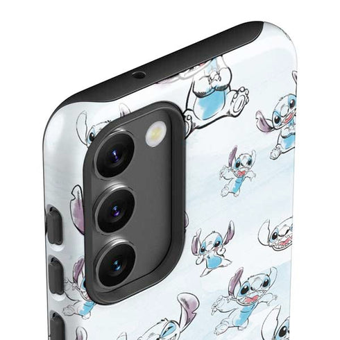Disney Lilo and Stitch Pattern Galaxy S23 Pro Case