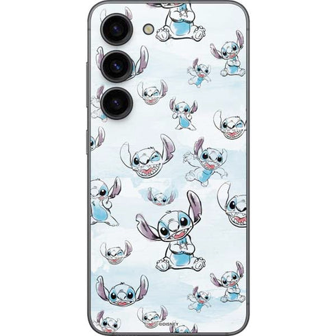 Disney Lilo and Stitch Pattern Galaxy S23 Skin
