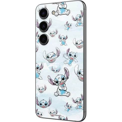 Disney Lilo and Stitch Pattern Galaxy S23 Skin