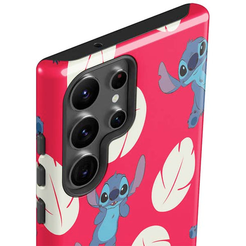 Disney Lilo and Stitch Character Pattern Galaxy S23 Ultra Pro Case